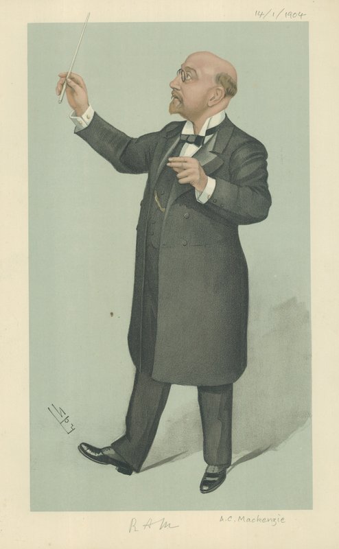 Sir Alexander Campbell Mackenzie alkotó: Leslie Matthew Ward