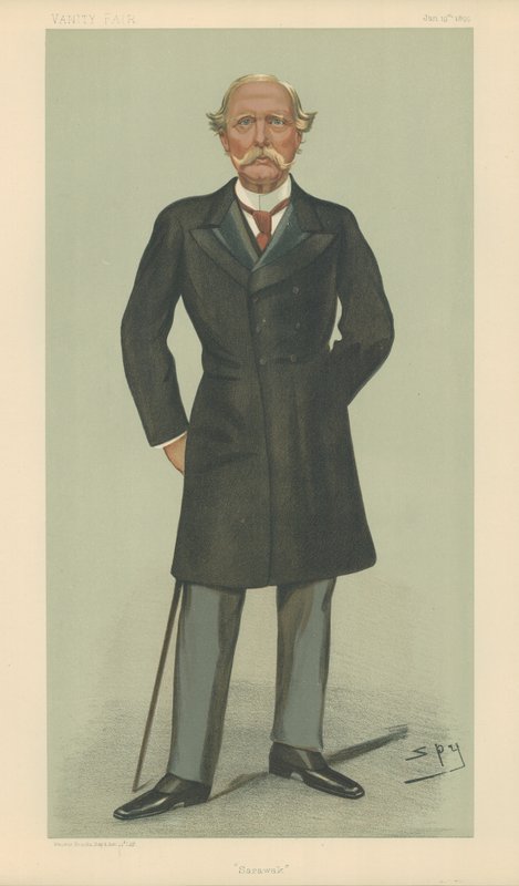 Sir Charles Brooke, Sarawak Rajah alkotó: Leslie Matthew Ward