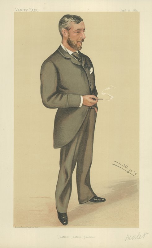 Sir Edward Baldwin Malet alkotó: Leslie Matthew Ward