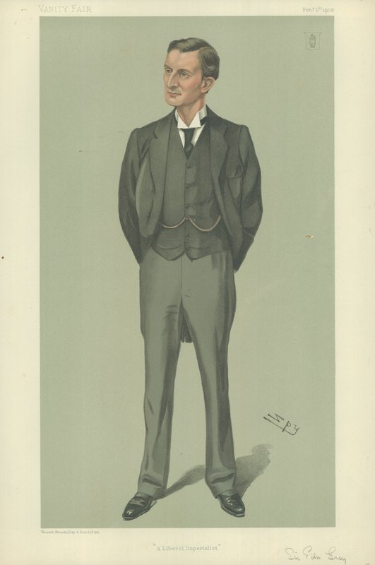 Sir Edward Gray alkotó: Leslie Matthew Ward