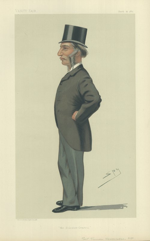 Sir Farrer Herschell alkotó: Leslie Matthew Ward