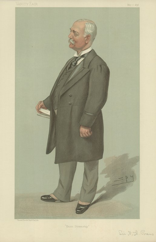 Sir Francis Henry Evans alkotó: Leslie Matthew Ward
