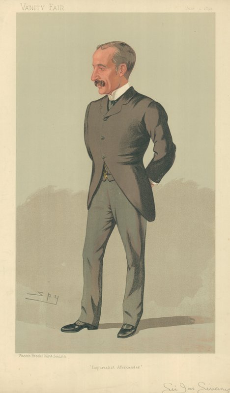Sir James Sivewright, Imperialista Afrikander, 1893. június 1., Vanity Fair rajzfilm alkotó: Leslie Matthew Ward