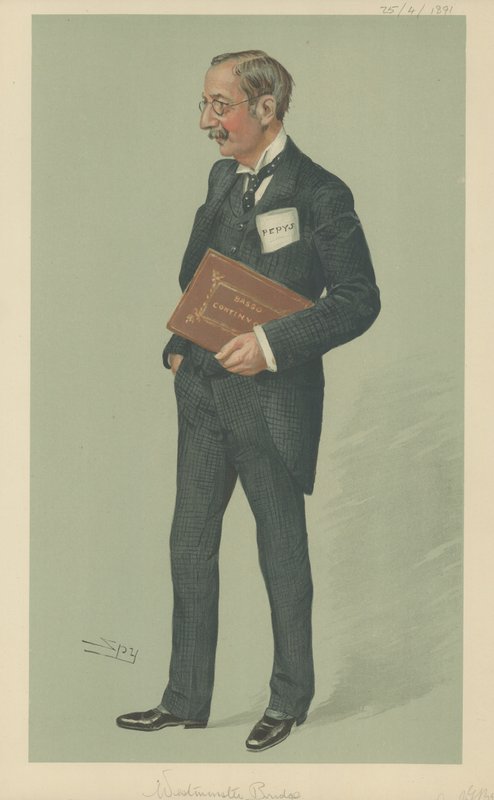 Sir John Frederick Bridge alkotó: Leslie Matthew Ward