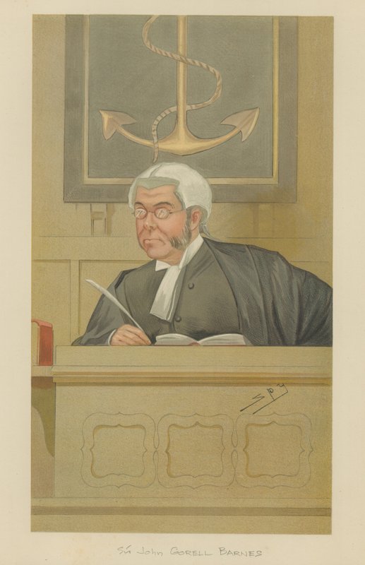 Sir John Gorell Barnes alkotó: Leslie Matthew Ward