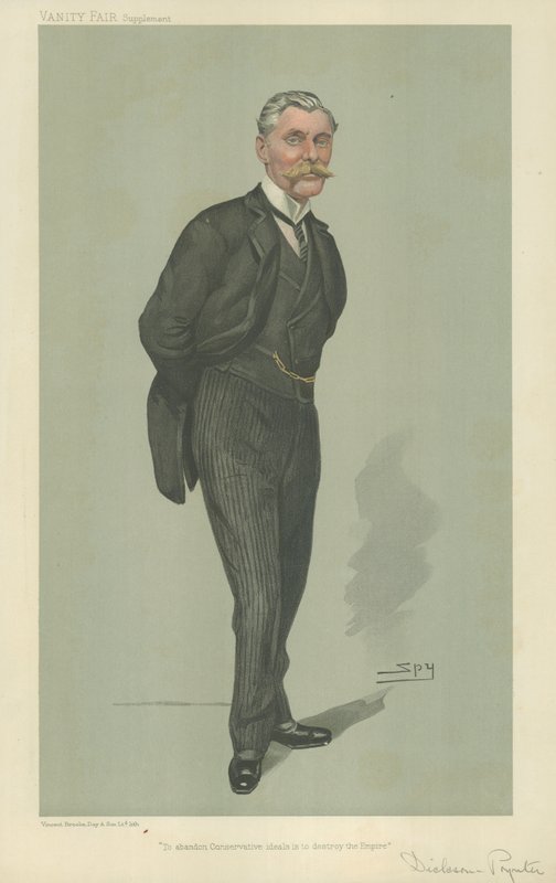 Sir John Poynder Dickson-Poynder alkotó: Leslie Matthew Ward