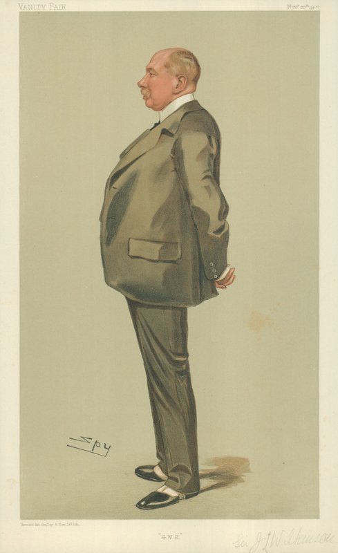 Sir Joseph Wilkinson, GWR, 1902. november 20., Vanity Fair rajzfilm alkotó: Leslie Matthew Ward