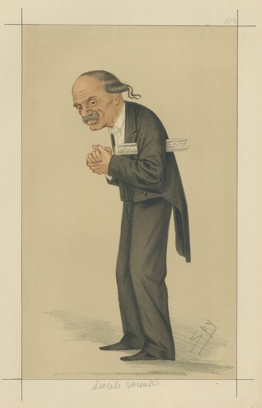 Sir Julius Benedict alkotó: Leslie Matthew Ward