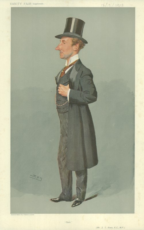 Sir Samuel Thomas Evans alkotó: Leslie Matthew Ward