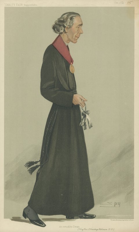 Westminster dékánja (színes litó) alkotó: Leslie Matthew Ward