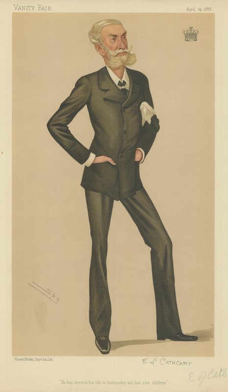A gróf Cathcart alkotó: Leslie Matthew Ward