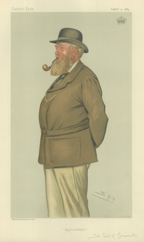 Leicester grófja alkotó: Leslie Matthew Ward