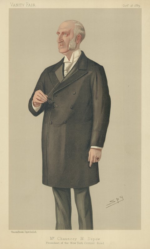 A Hon Chauncey Mitchell Depew alkotó: Leslie Matthew Ward