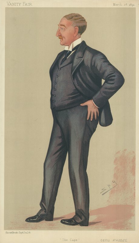 A Hon Cecil Rhodes alkotó: Leslie Matthew Ward