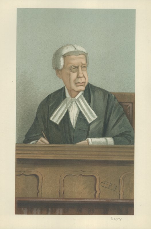 A tisztelt Swinfen Eady bíró úr alkotó: Leslie Matthew Ward