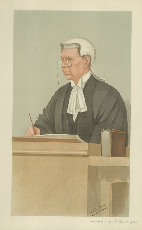 A tisztelt Sir John Compton Lawrence alkotó: Leslie Matthew Ward