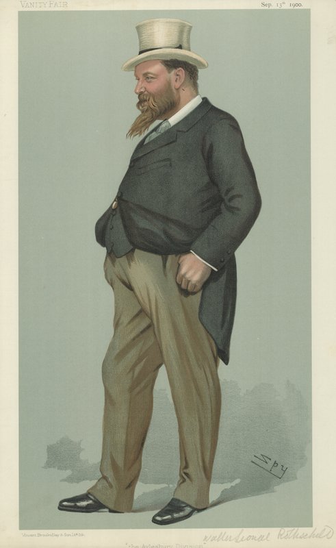 A tisztelt Walter Lionel Rothschild alkotó: Leslie Matthew Ward