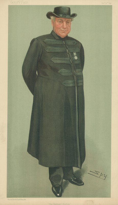 The Rev Arthur Robins, A katonák püspöke, 1897. december 23., Vanity Fair karikatúra alkotó: Leslie Matthew Ward