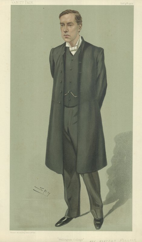 Bertram Pollock tiszteletes (színes litó) alkotó: Leslie Matthew Ward