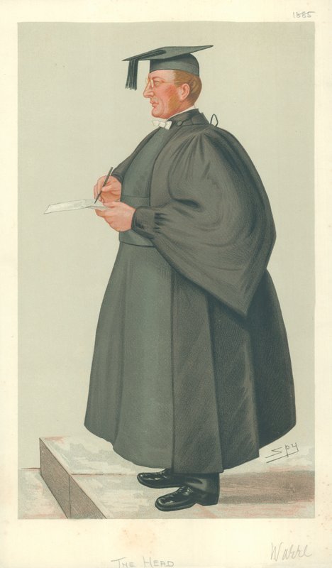 The Rev Edmond Warre, The Head, 1885. június 20., Vanity Fair karikatúra alkotó: Leslie Matthew Ward