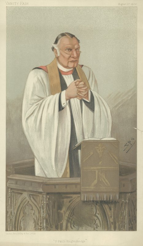 H Montagu Villiers tiszteletes alkotó: Leslie Matthew Ward