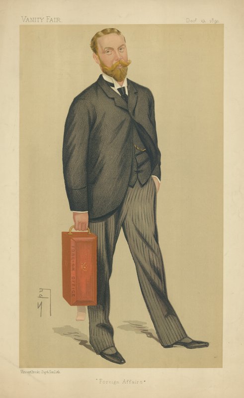The Right Hon J W Lowther (a hangszóró) alkotó: Leslie Matthew Ward