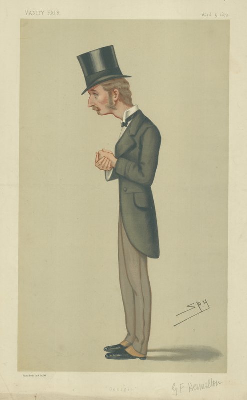 Lord George Francis Hamilton alkotó: Leslie Matthew Ward