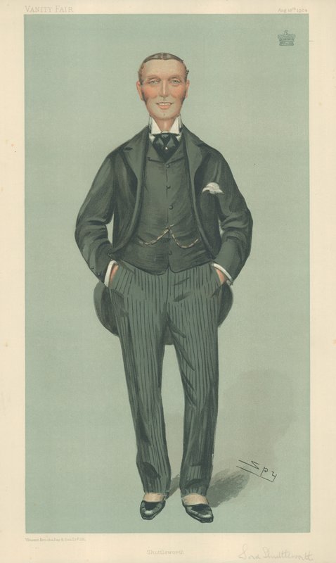 A gawthorpe-i jobb lord Shuttleworth, Shuttleworth alkotó: Leslie Matthew Ward