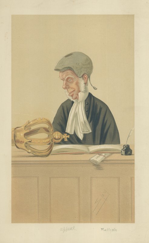 A jobb tiszt Sir George Mellish alkotó: Leslie Matthew Ward