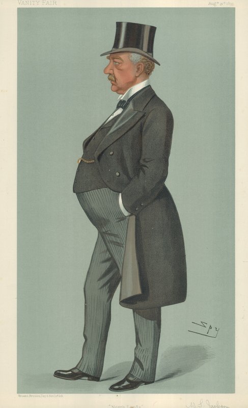 A jobb Hon William Lawies Jackson alkotó: Leslie Matthew Ward