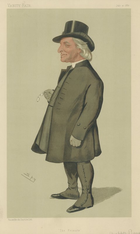 A jobb, tisztelt Edward White Benson alkotó: Leslie Matthew Ward