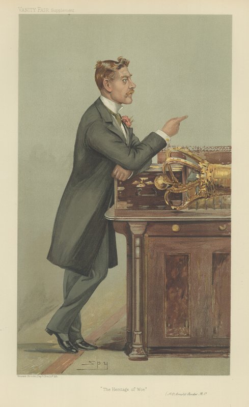 A helyes, tisztelt Hugh Oakeley Arnold-Foster alkotó: Leslie Matthew Ward