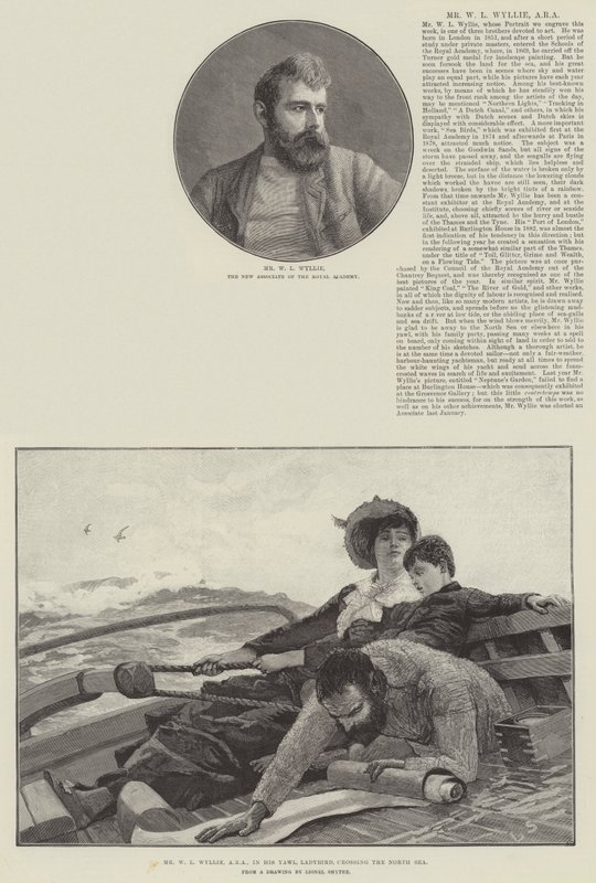 W L Wyllie úr alkotó: Lionel Percy Smythe