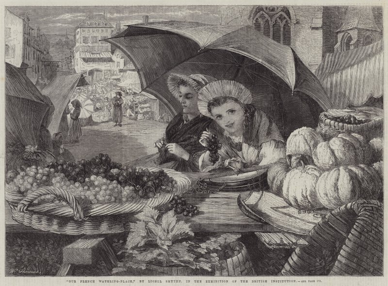 Francia öntözőhelyünk alkotó: Lionel Percy Smythe