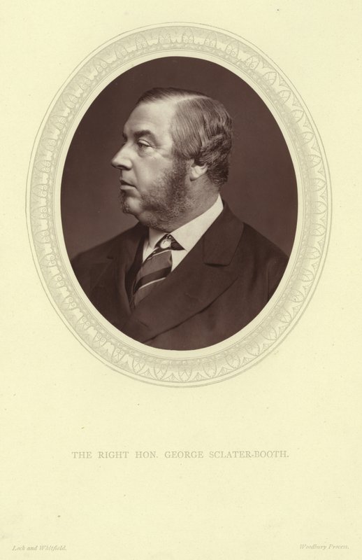 George Sclater-Booth, Basing báró portréja alkotó: Lock and Whitfield
