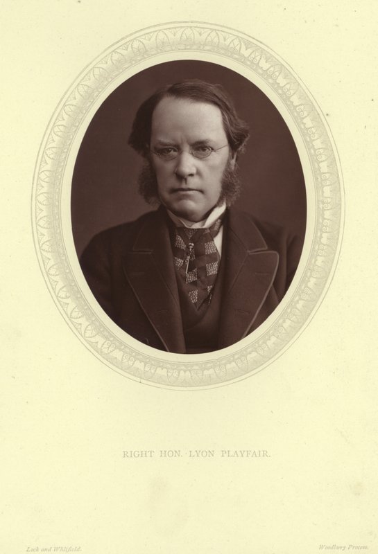Lyon Playfair, Baron Playfair portréja alkotó: Lock and Whitfield