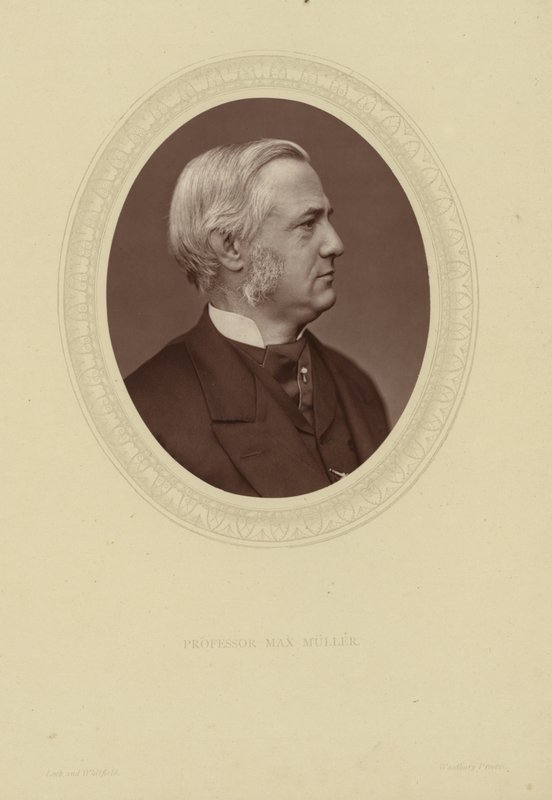 Max Muller portréja alkotó: Lock and Whitfield