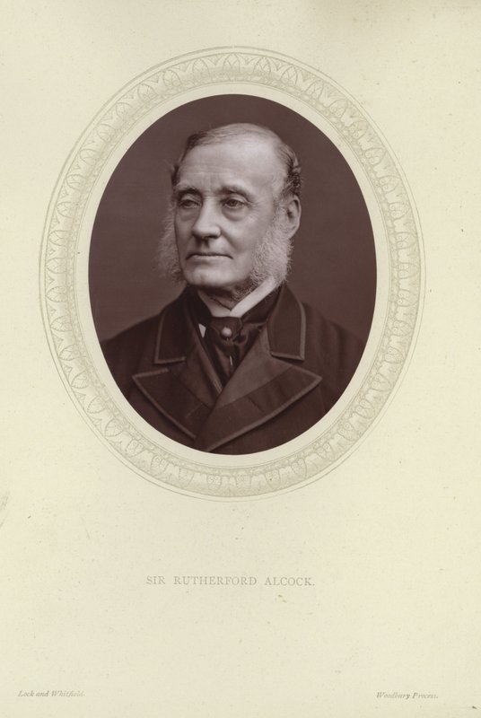 Sir Rutherford Alcock portréja alkotó: Lock and Whitfield