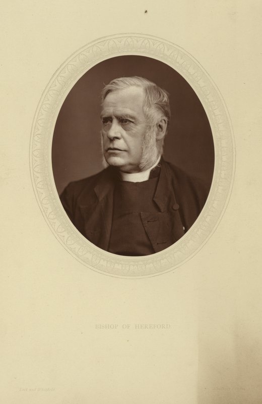 John Percival, Hereford püspökének portréja alkotó: Lock and Whitfield