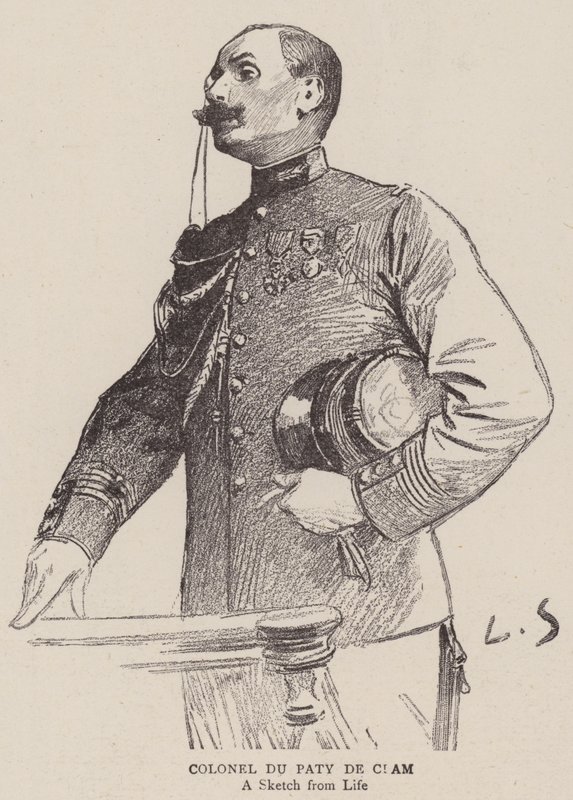 Paty de Clam ezredes alkotó: Louis Remy Sabattier
