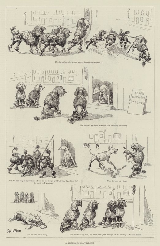Titokzatos eltűnés alkotó: Louis Wain