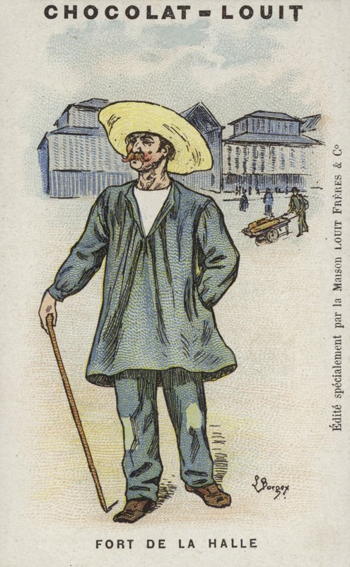 Fort de la Halle (chromolitho) alkotó: Louis Borgex