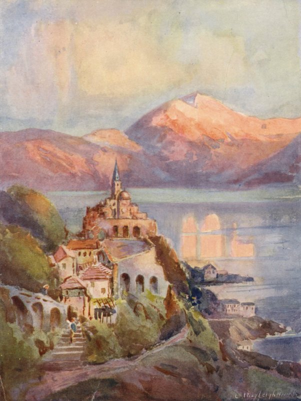 Madonna Del Sasso temploma, Locarno alkotó: Louis Burleigh Bruhl