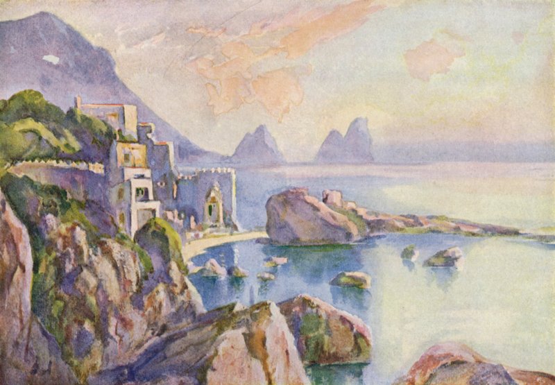 Capri szigete alkotó: Louis Burleigh Bruhl