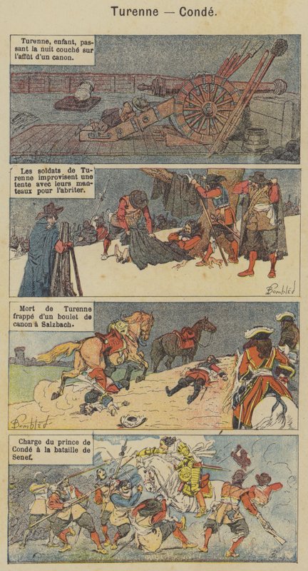 Turenne, Conde (színes litó) alkotó: Louis Charles (after) Bombled