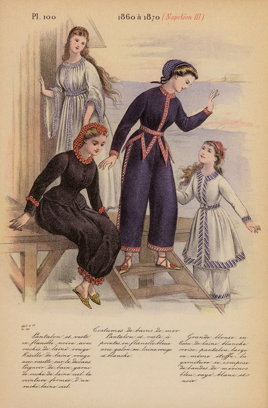 Francia divat: Napóleon III (színes litográfia) alkotó: Louis Colas