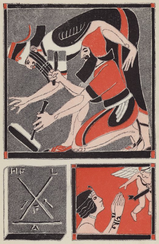 Noé szerelmi térképe; XXI, I-8 (színes litó) alkotó: Louis Fancher