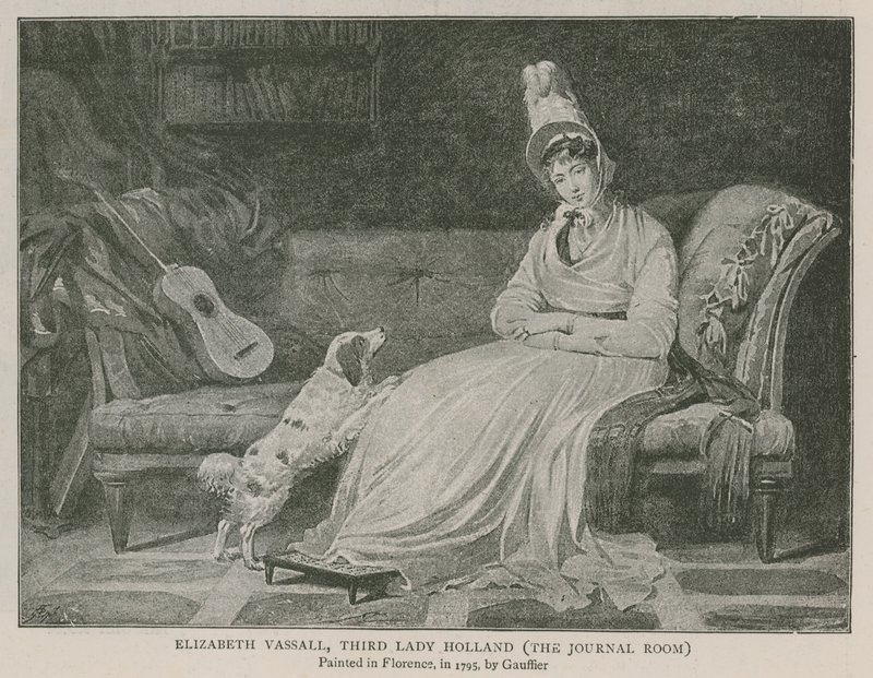 Elizabeth Vassall, harmadik Lady Holland alkotó: Louis Gauffier