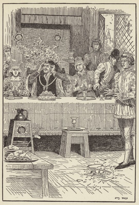Egy nyíl suhogott a nyitott ablakon alkotó: Louis John Rhead