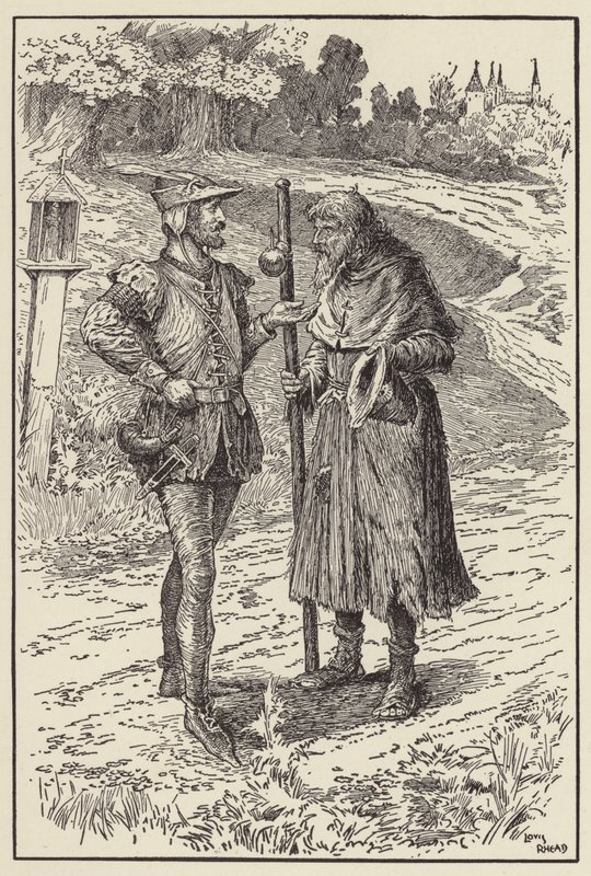 Gyere, cseréld le a ruhádat az enyémre, öreg alkotó: Louis John Rhead